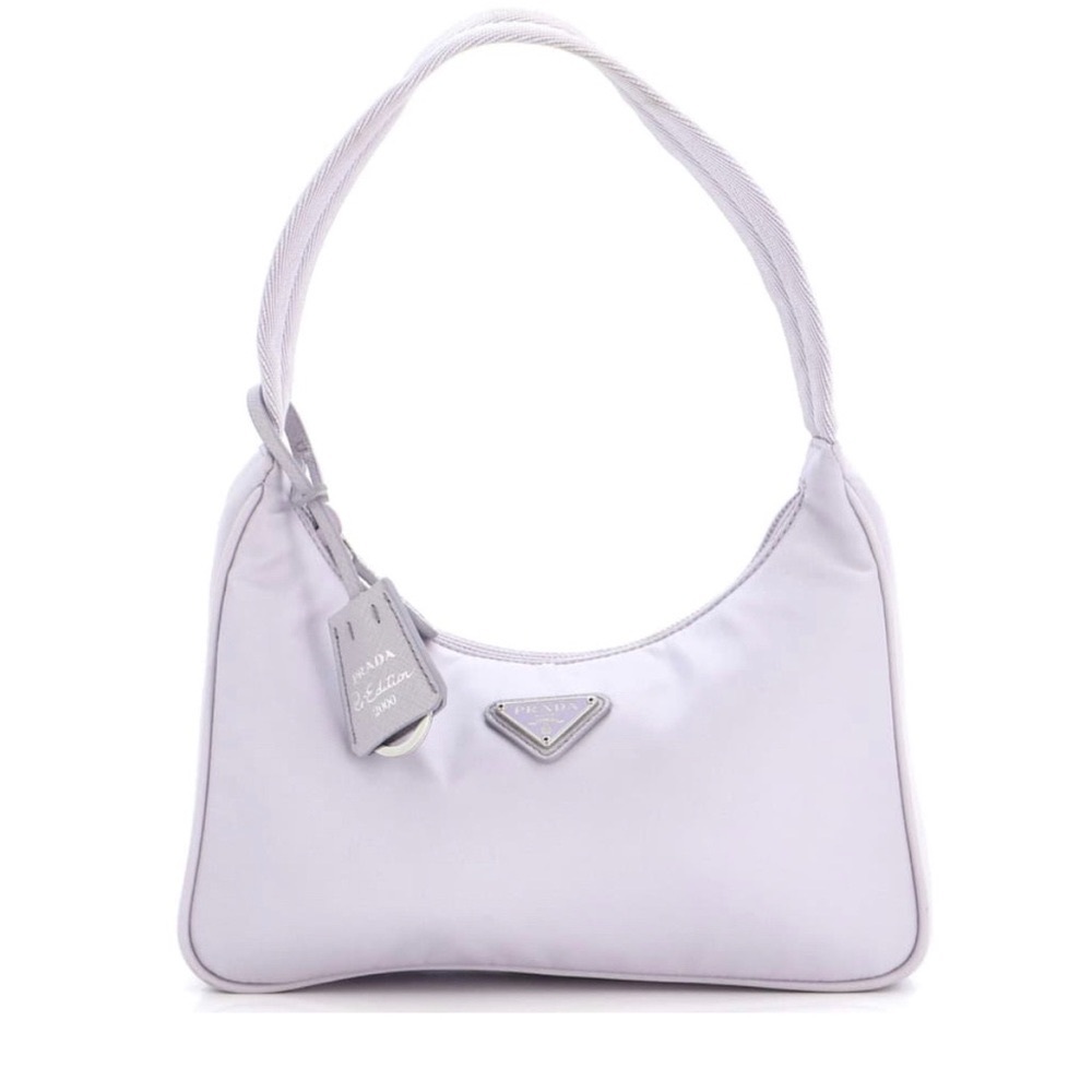 Authentic Prada Re-Edition 2000 Lavender Nylon Bag - image 1